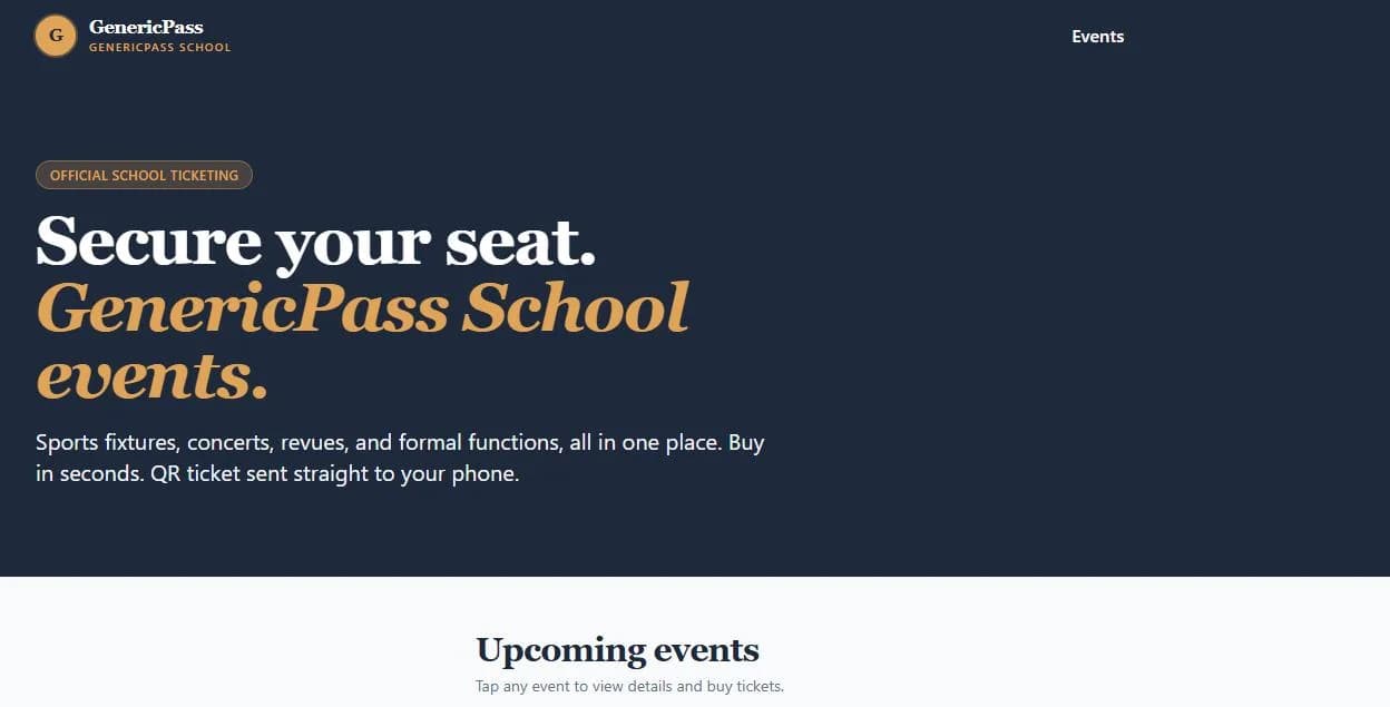 GenericPass screenshot